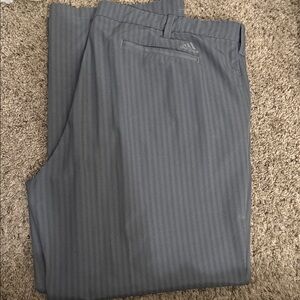 Adidas Charcoal Herringbone Trousers